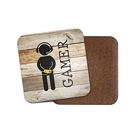Gamer Cork Backed Drinks Coaster for Tea & Coffee #4131 (1 Coaster)