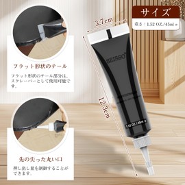 [SEISSO] Leather Products Repair Cream Synthetic Leather Repair Scratch Repair Leather Repair Cream Leather Fade Repair Leather Cream Leather Seat Supplementary Color Leather Handle Synthetic Leather