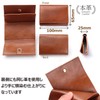 Grand Rois Leather Workshop Small Trifold Wallet, Genuine Leather, Mini