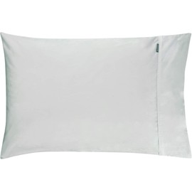 SHERIDAN 500 Thread Count Cotton Sateen Silver Standard Pair Pillowcases 50x75cm, Full