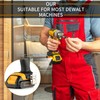 Aoyfuwell6 Pcs Electric Drill Belt Clip Replacement Hooks Clips Tools,