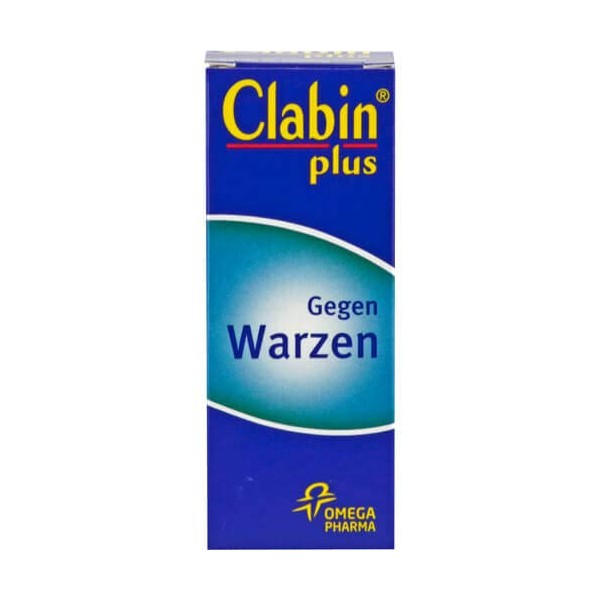 CLABIN Plus solution against warts, 1 x 15 ml