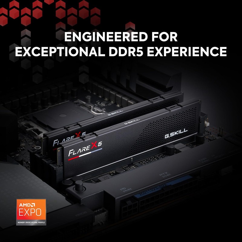 G.SKILL Flare X5 Series (AMD Expo) DDR5 RAM 32GB (2x16GB)