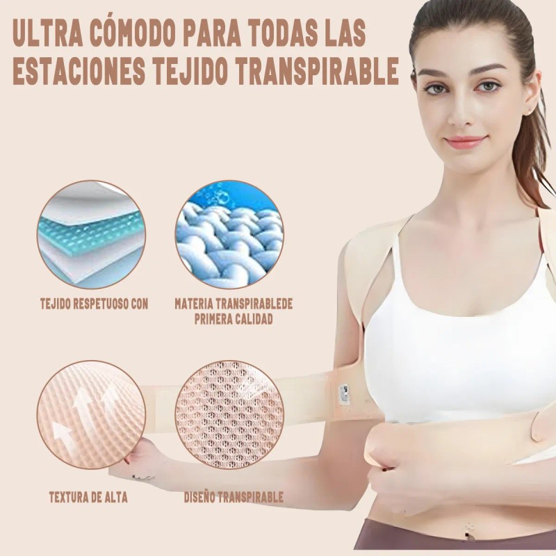 Faja Ajustables De Correccin De La Postura De La Joroba