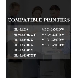 for Brother 4P TN-880 TN 880 Toner Cartridge for MFC L6900DW HL L6200DW L6250DW Printer