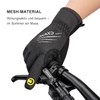 CXWXC Men's Windproof Cycling Gloves, Touchscreen Cycling Gloves, Waterproof, Winter