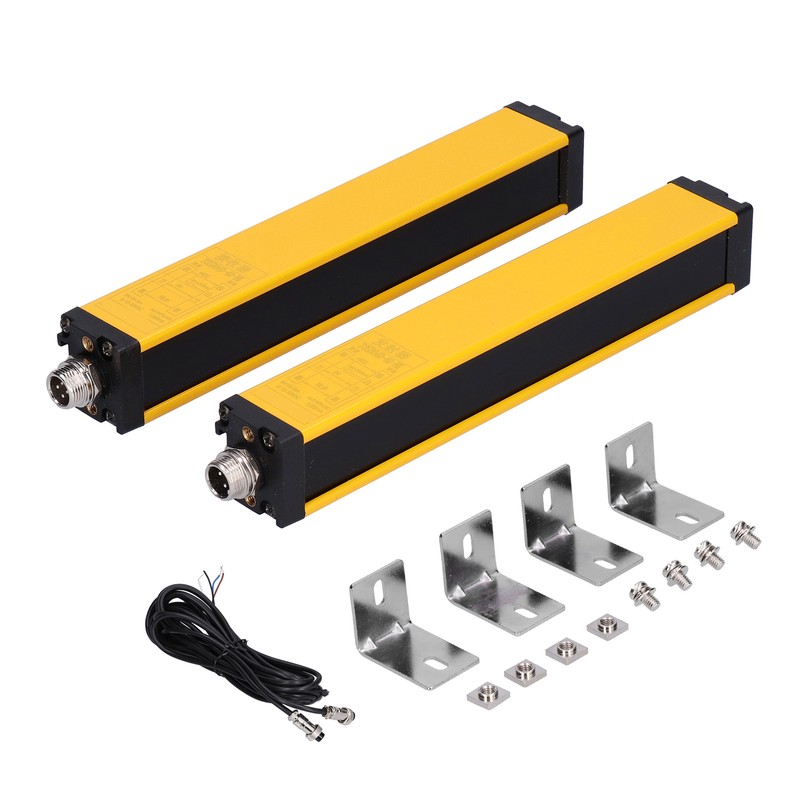 Safety Light Curtain Infrared Protection Sensor Device NPN NO Mounting