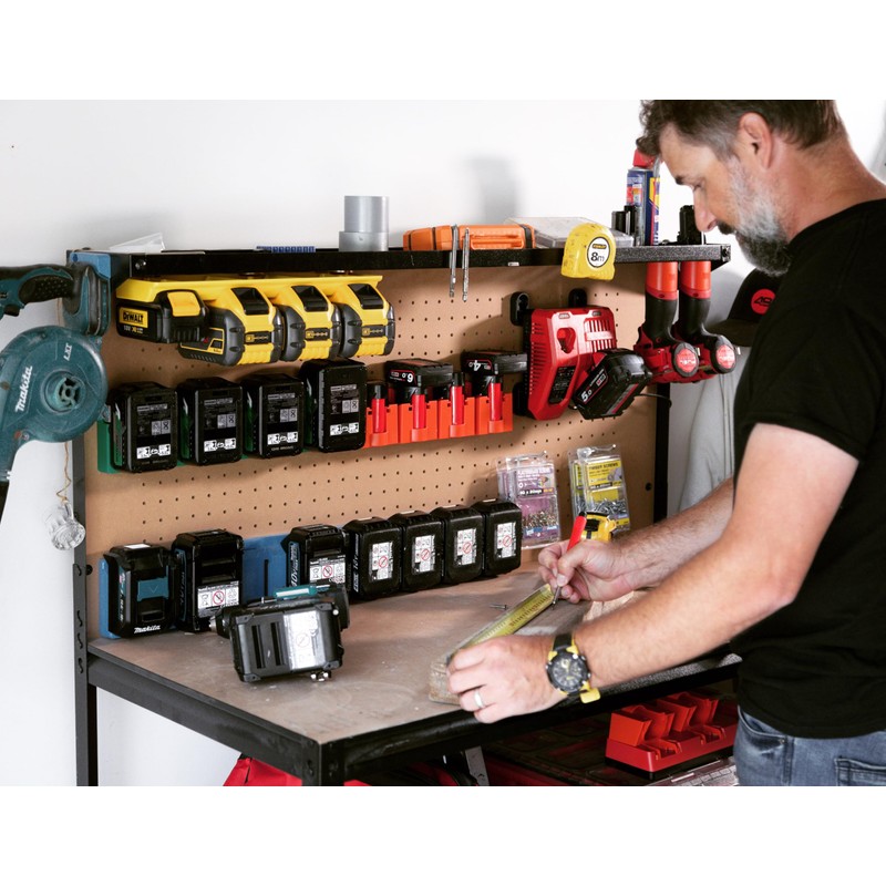 48 Tools The Original Universal Charger Mounts - Wall-Mounted, Portable