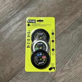 RYOBI 3 In. Carbide Cut Off Wheel Set (6-piece) |