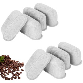 8Pack Coffee Filter Replacement for Delonghi Espresso Machine, Activated Charcoal Coffee Water Filter Replacement 7313285779, Coffee Machine Accessories for Enhanced Coffee Taste