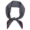 WHITE FANG MA054 Scarf, Stole, Striped, Stylish, Afghan Casual Silk,