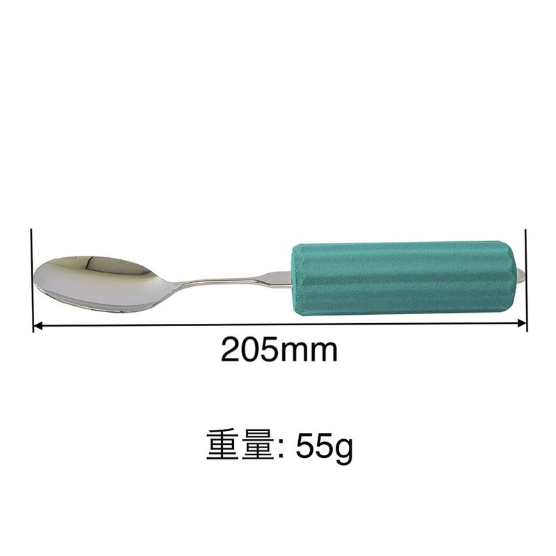 らくらく曲げれるユニバーサルスプーン スプーン(大) 丸形28mmスポンジ付 28N-1