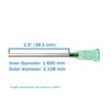 Muzamedical Muzamedical Blunt Tip Precision Dispenser Needle Stainless Steel -