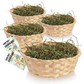 com-four® Felt Easter Basket for Filling - Felt Bag Easter Bunny for Gift - Easter Decoration - Spring Decoration - Easter Nest - Easter Bunny.