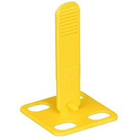 Miracle Sealants Levolution Pro Tee Spacer 1/8", Tile Leveling & Spacing System for Lippage Control, 50 Pieces