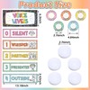Epakh 22 Pcs School Push LED Light and Voice Level