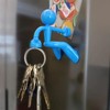 Key Hooks Strong Magnetic Key Holder for Fridge Freezer Metal