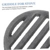 Mobestech Round Fire Grate for Indoor and Outdoor Use High