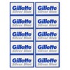 50 Silver Blue Double Edge Razor Stainless Blades Made in