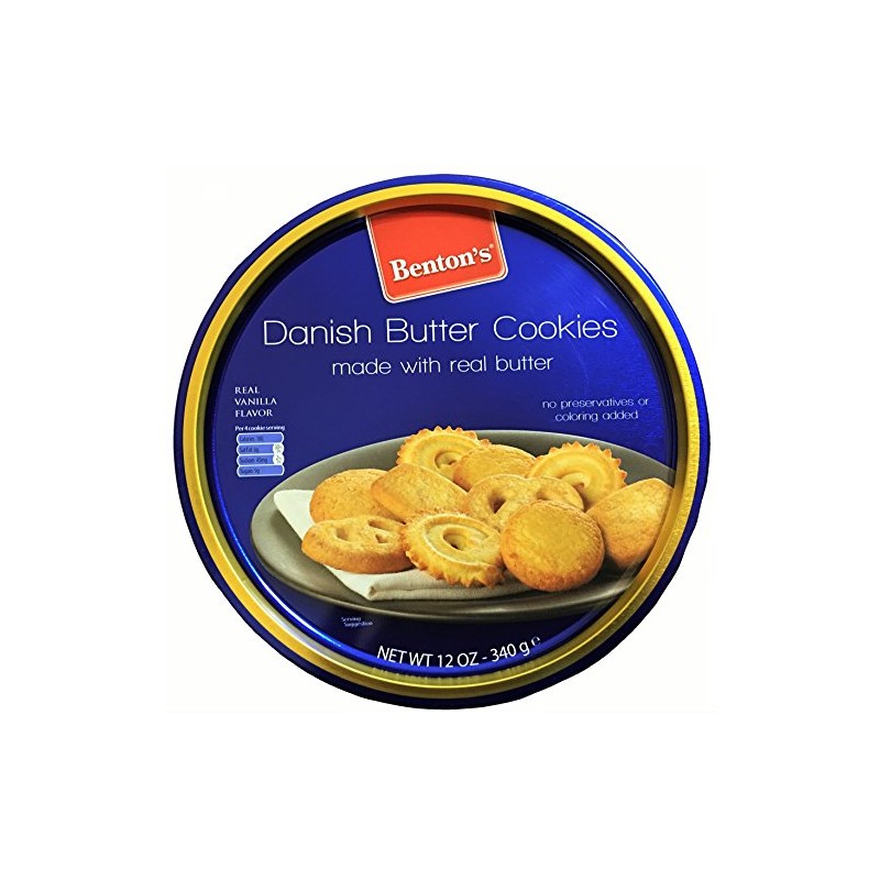 Benton's Danish Butter Cookies 12oz - 340g