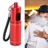 Portable Pocket Ashtray with Keychain Lanyard Retractable Circular Aluminium Alloy