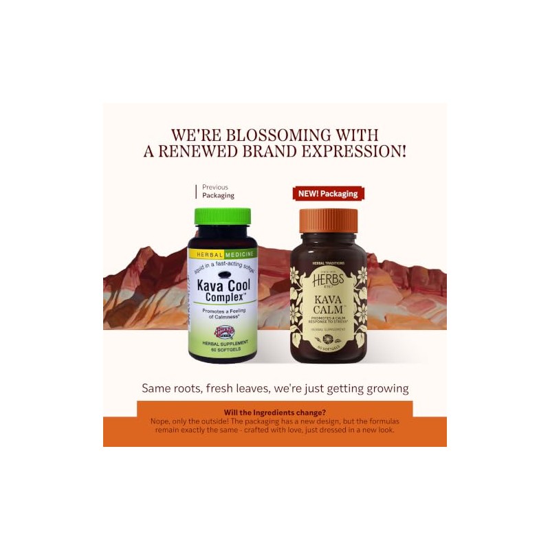 Kava Cool Complex Herbs Etc 60 - Gel blando