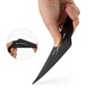 NEWISHTOOL 5-Pack Window Tint Tools Triangle Squeegee, 100A Hardness Black