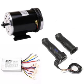 Unite 1000W 48V Electric Brush Motor Controller Throttle for ATV e Bike Scooter Quad