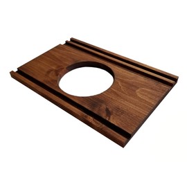 Nest Thermostat Decorative Wall Plate Honey Stain