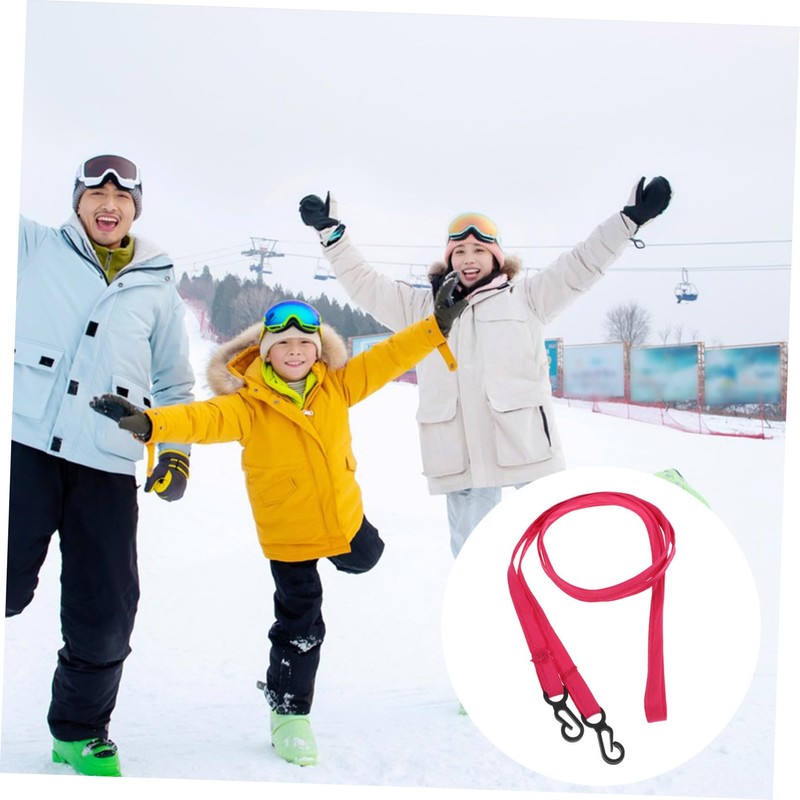 Abaodam Ski Glove Strap for Nonslip Glove Rope Holder with
