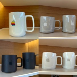 Hasami Heritage New Hasami Heritage Mug Cup Apple Park Visitor Center Exclusive Souvenir Merch - Hasami Gray, 15 oz