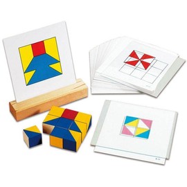 Grid Pattern Pattern Dice, Nikitin Material for Early Learning – 60 Templates in Full Size