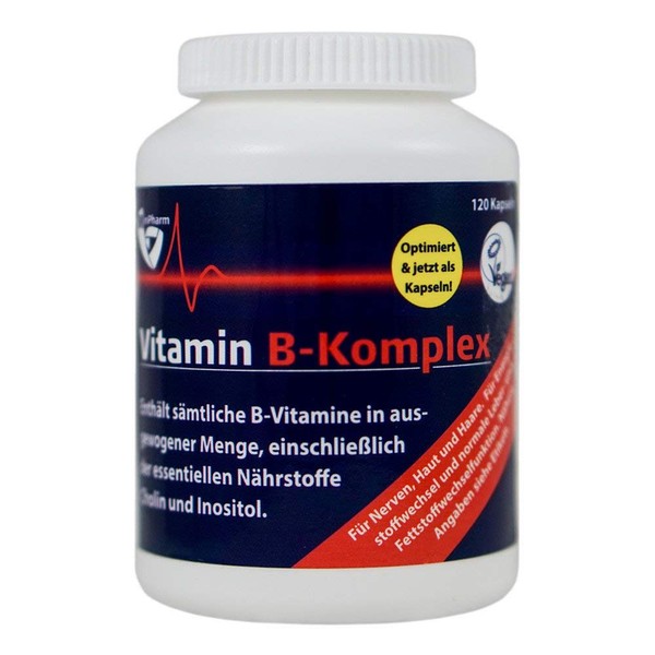 Vitamin B Complex Capsules Pack of 120