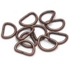 Trimming Shop Non Welded Metal D Ring Fasteners Durable Buckles