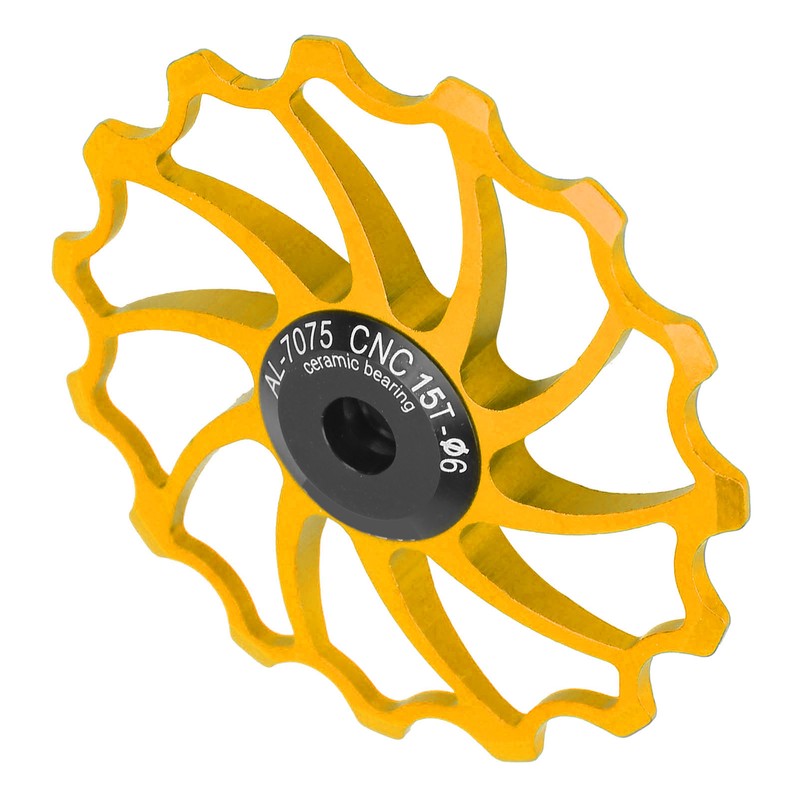 MEIJUN Rear Derailleur Guide Pulley Wheel 15T Ceramic Bearing for