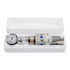 1/4 Zoll Luftfilter-Druckregler, Luftkompressor-Wasserabscheider mit Manometer AW2000-02