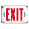 Nostalgic Art 22218 Exit Warning Sign 20 x 30 CM