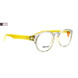 Grace, Premium Reading Glasses High End Readers +1.25 +1.50 +1.75 +3 Magnifying Glasses, Round. Optical Frames. Yellow. NY Fifth Avenue.