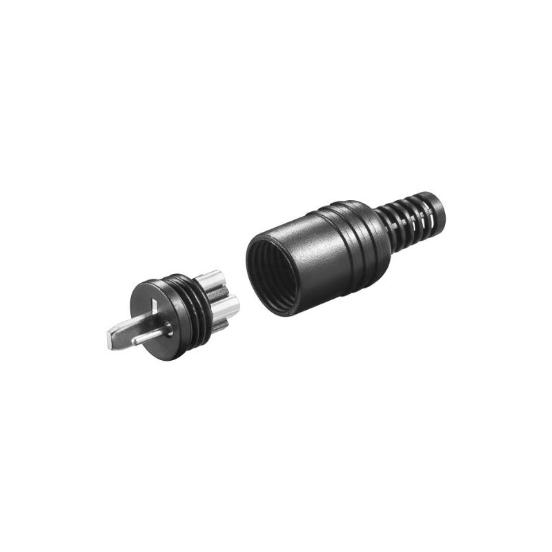 Screw-On Loudspeaker Connector - Kink Protection - Screw-On Casing 20
