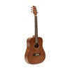 Stagg 6 String Acoustic Guitar, Right, Natural (SA25 MAH TRAVEL)