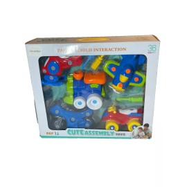 cute assembly parent child interaction diy toy's 5 toy to have fun with