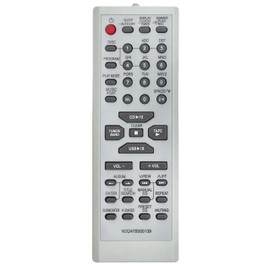 N2QAYB000139 Replaced Remote fit for Panasonic CD Stereo System SC-AK750 SA-AK750 SB-AK750 SB-WAK750