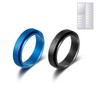 Candyfancy Rotate Anxiety Relief Ring Finger Rings Stress Reliever Spinner