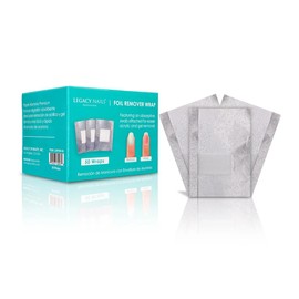 LEGACY NAILS Propfessional FOIL REMOVER WRAP 50 PCS For Natural and Artificial Nails - Pre-cut foil sheets with perfect size to fit most nails