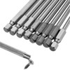 Bestgle 8 Pcs Long Torx Screwdriver Bit Set 1/4 Inch