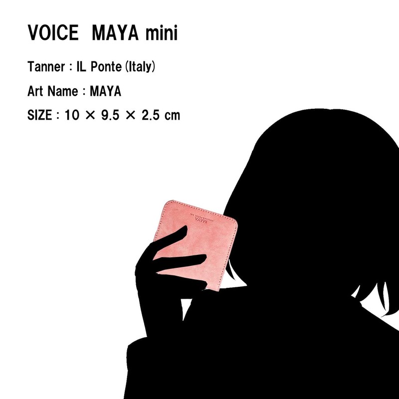 [VOICE] Italy IL PONTE Maya Women's Bifold Mini Wallet, Only