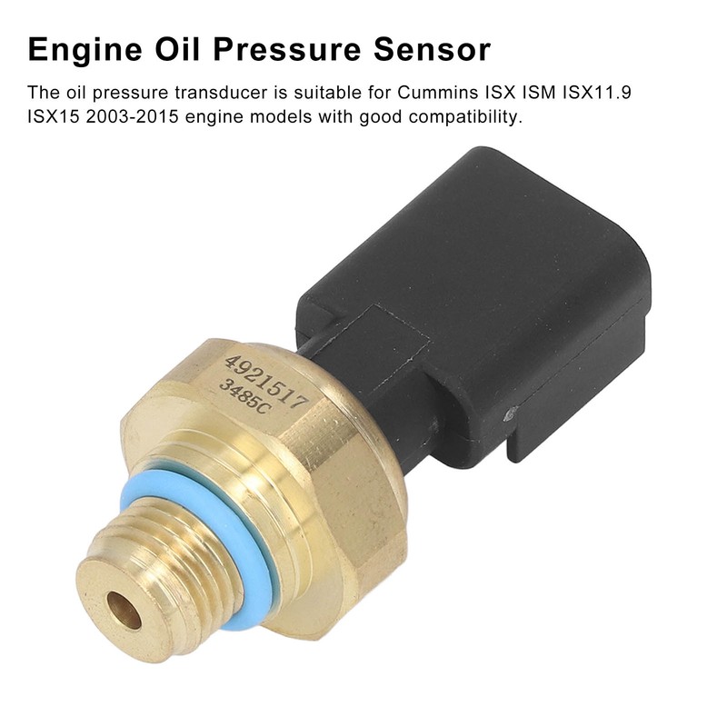 Engine Oil Pressure Sensor Pressure Transducer Switch 4921517 Replacement for