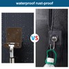 Diesisa Razor Holder for Shower + Adhesive Wall Hooks, Premium