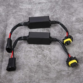 H8 / H9 / H11 Decodificador de faros LED Faros delanteros de coche, Luz antiniebla, Cancelador de error de flash Drl para C12 Faros antiniebla LED （2pcs （