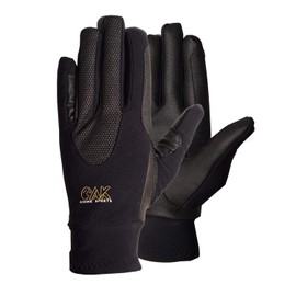 AK Warm Winter Wind Proof Horse Riding Gloves & Winter Gloves For Daily Usage (Black, M)